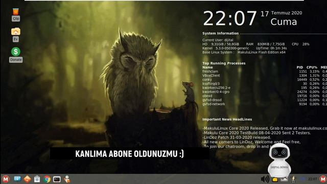 Makulu Linux Flash Edition 3D 2020 Kurulum Ve İnceleme (Vmware) смотреть онлайн