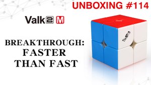 Unboxing №114 Valk2 M QiYi MoFangGe 2x2x2 Magnetic Cube. Обзор