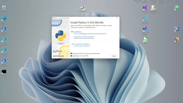 Установка Python в Windows 11 / Python 3.10 install