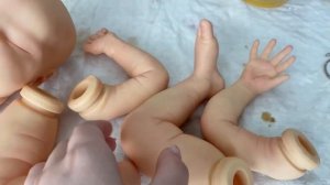 ВЛОГ: Как сделать куклу реборн, распаковка посылок, день с реборном