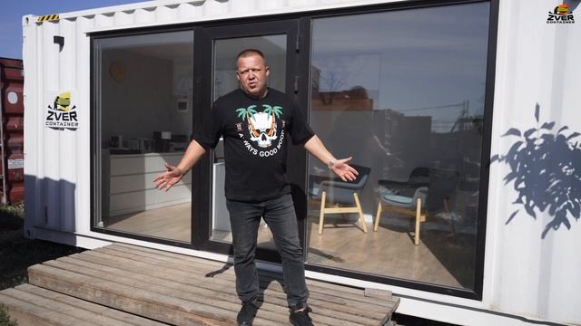 Офис из морского контейнера с отделкой. В продаже!