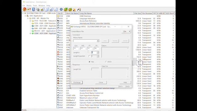 Gemalto Card Admin & SMAOT100A UICC SIM card