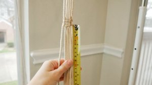 The Easiest Macrame Plant Hanger You Can Make | Tutorial for Complete Beginners