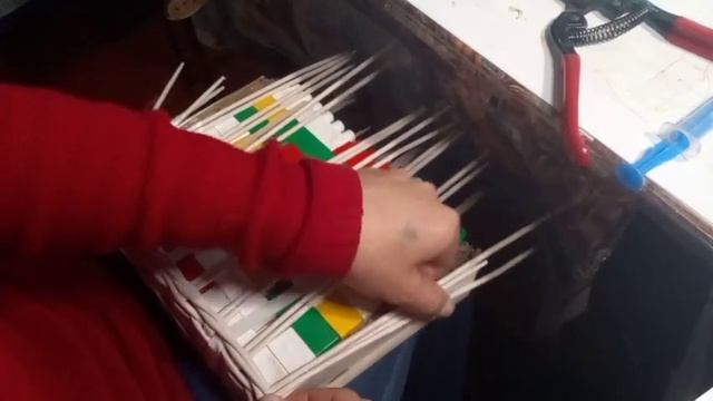 МК? Сервировочные плетёные  салфетки с подставкой.