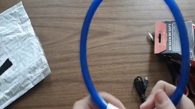 Светящийся ошейник для собак с Алиэкспресс /Обзор светящегося ошейника для собаки