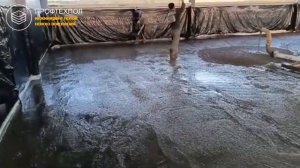 Делаем бетонный пол на производстве и складе, 2 этажа, Сергиев Посад  #склад #промышленныеполы