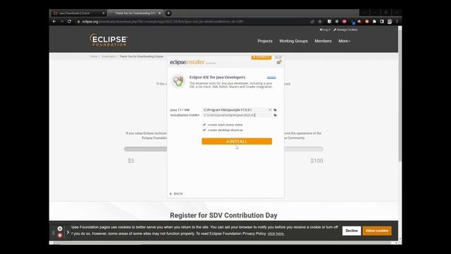 How to Install Java and Eclipse on Windows 10 смотреть онлайн