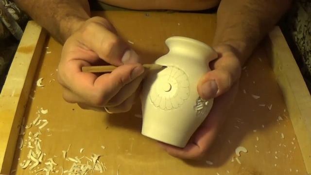 Резьба по дереву - Ромашки. Woodcarving. смотреть онлайн