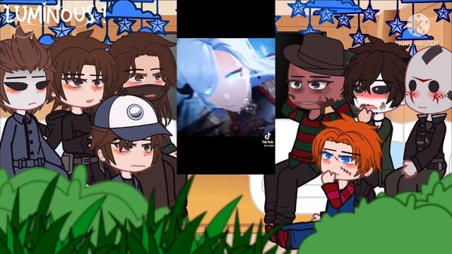 Slashers react to F!Y/n смотреть онлайн