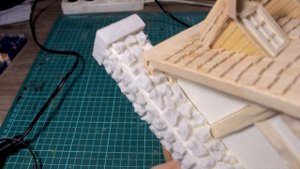 Террейн "Средневековый Дом" для ДнД своими руками