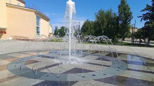 Фантан около Вешенского ДК