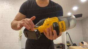 Обзор аккумуляторного пылесоса Dewalt dcv501h 18-20-54-60 volt