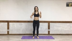 Упражнения на пресс стоя