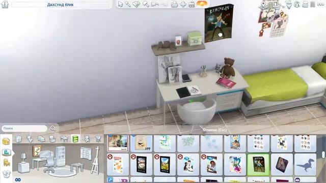 The Sims 4 family house with pool\ Фамильный дом с бассейном\Speed Build\CC Links смотреть онлайн