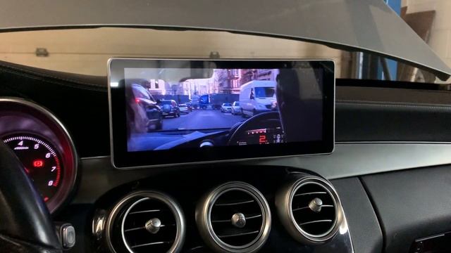AutoTecPro Mercedes-Benz C-Class 10.25 Touch Screen Android Screen Navigation CarPlay Android Auto смотреть онлайн