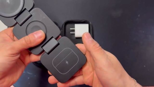 Review KU XIU Fast Wireless Charger - Magnetic Charging Station смотреть онлайн