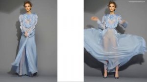 Sasha Luss in Ruffles by Benjamin Kanarek for Harper's BAZAAR