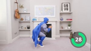 NEW!!! 5 minute BATMAN Workout for Kids | The Body Coach TV