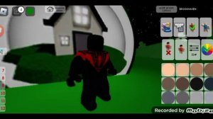 Как сделать человека паук Майлза Моралеса в роблоксе.