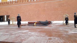 Москва, СМЕНА КАРАУЛА У ВЕЧНОГО ОГНЯ