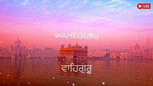 (Live)?Waheguru Simran ਵਾਹਿਗੁਰੂ ਸਿਮਰਨ?? | Meditation Calming Down | Satisfactory ambience (Live)?