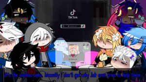 Sans AU reacts to Ink | Part 1