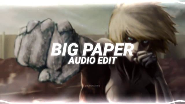 big paper - dj khaled ft. cardi b [edit audio] смотреть онлайн