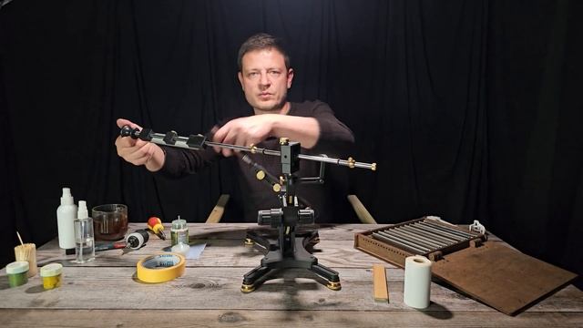 Вторая заточка шеф ножа Олега и результаты прошлой заточки, ну и так)) смотреть онлайн