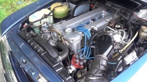 Mercedes M110 Motor im Daimler-Benz 280 SLC - Typ C 107