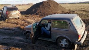 Нива против Дастера. Часть 1