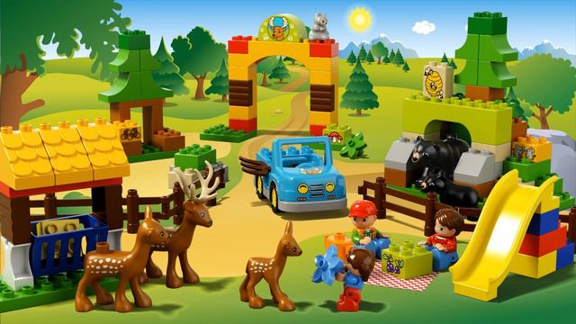 LEGO DUPLO Forest: Park LE10584 DEXY CO смотреть онлайн