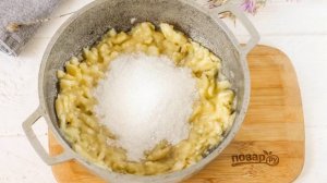 Банановое конфи для торта