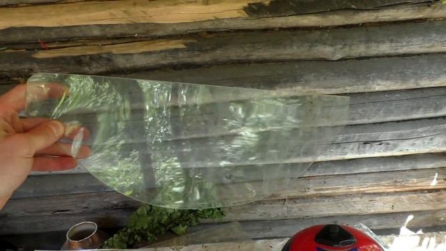 делаем ВИЗОР для шлема