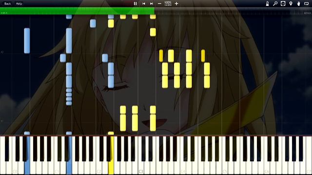 Qualidea Code - Time To Go (Canaria's Song Episode 1 OST) | Piano Tutorial, クオリディア・コード 【ピアノ】 смотреть онлайн