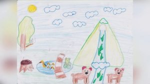 Выставка детских рисунков «Край, в который влюблен…», посвященная Дню образования Камчатского края.
