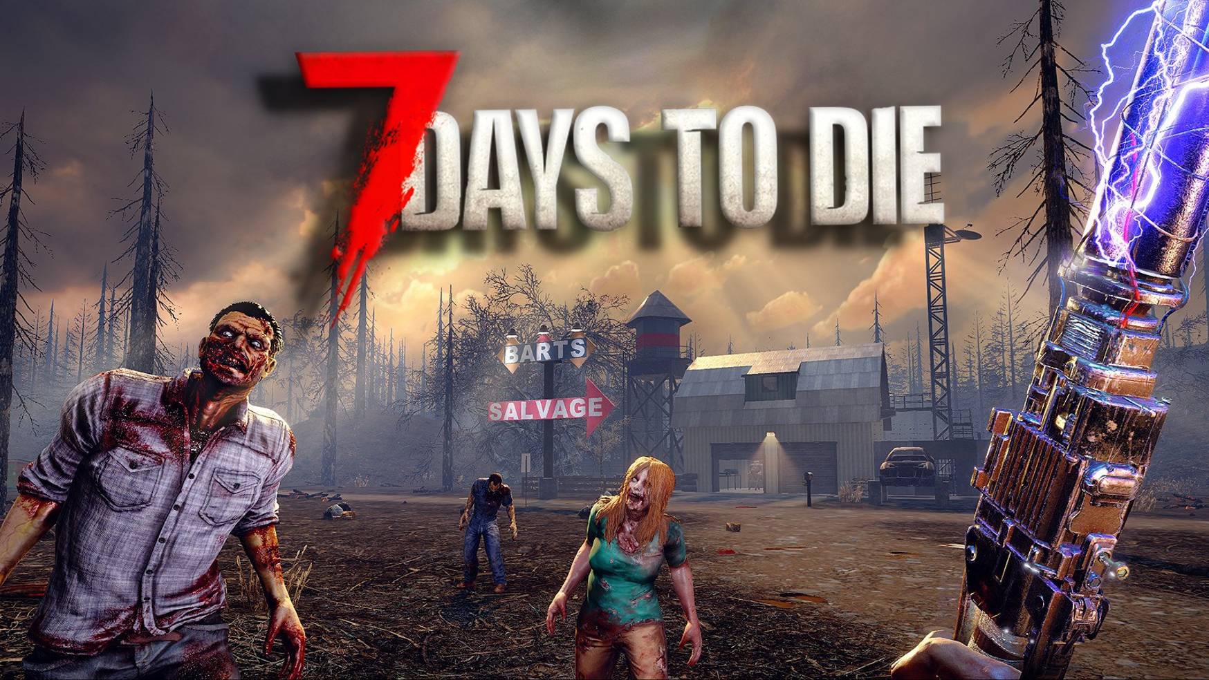 7 DAYS TO DIE ►ВЫЖИВАЕМ КАК МОЖЕМ► ВЫЖИВАНИЕ 1