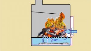 Печь длительного горения враг колосник / печь отопительная враг колосник