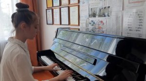 Д.Кабалевский,"Этюд", исп.Абдурахманова Фериде, уч-ца 4кл.МКУДО "Васильевская ДШИ",преп.ГребенюкМ.Л