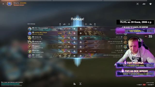 Розыгрыш према / Прохожу квест - открываю конты / iSmuz1e_ [GGAME] Tanks Blitz ? смотреть онлайн