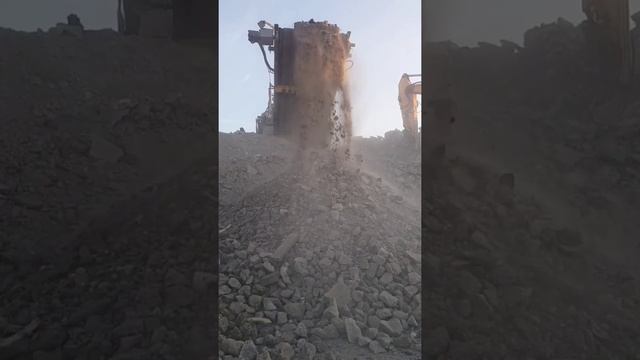 Вторичный щебень. Производство щебня. Щебень для парковки и отсыпки дороги. смотреть онлайн