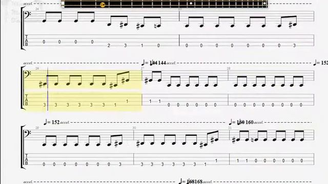 Killswitch Engage Rise Inside BASS GUITAR TAB смотреть онлайн