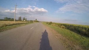Чуть не влетел в трактор! Сельский прохват на HONDA CBR 929 RR vs KAWASAKI ZX9R
