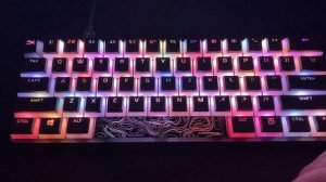 Hyper x alloy origins 60 keyboard How to change the RGB modes