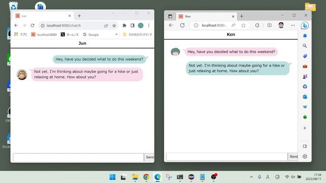SimpleChat / HTTP based simple chat app made with Spring Boot смотреть онлайн