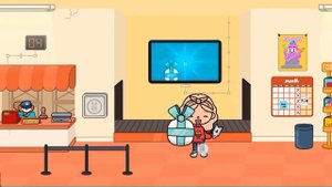 подарок в токе боке.                            Оценка подарка:4/10