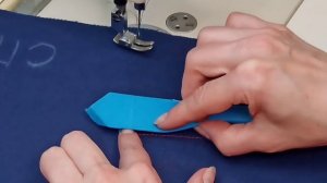 ОБРАБОТКА МАНЖЕТА С РАЗРЕЗОМ НА МУЖСКОЙ РУБАШКЕ.