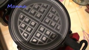 Сырно-кабачковые вафли в вафельнице KitchenAid Artisan
