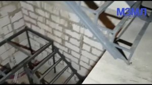 Лестница из швеллера  Московский Завод Металлических Лестниц