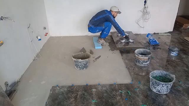 Укладка крупноформатной плитки самостоятельно