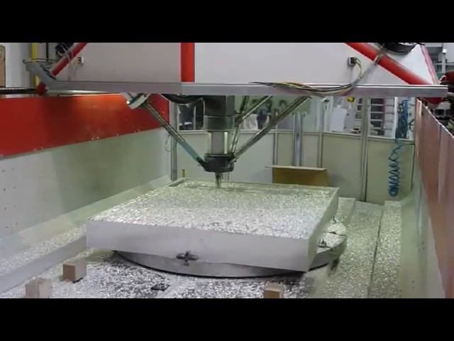 Фрезерование алюминия на портальном станке Metrom PG2040